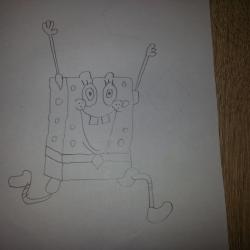 Wie malt man SpongBob Schritt 7