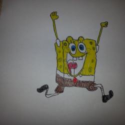 Wie malt man SpongBob Schritt 10