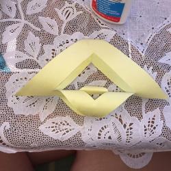 3D Stern aus Papier selbst basteln Schritt 12