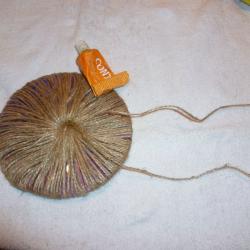 Deco aus CD und Muscheln basteln Schritt 4