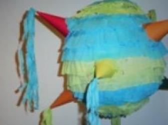 Pinata selbst basteln Schritt 8