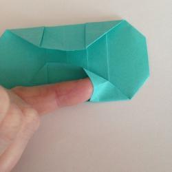 Origami Box in a Box basteln Schritt 12