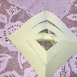 3D Stern aus Papier selbst basteln Schritt 8