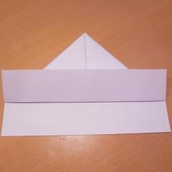 Schritt 5: Papierschiff Segelschiff basteln 4