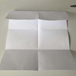 Explosion Box aus Papier selbst basteln Schritt 4