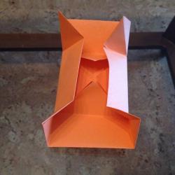 Box aus Papier basteln Schritt 11