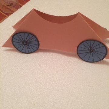 Auto aus Papier basteln