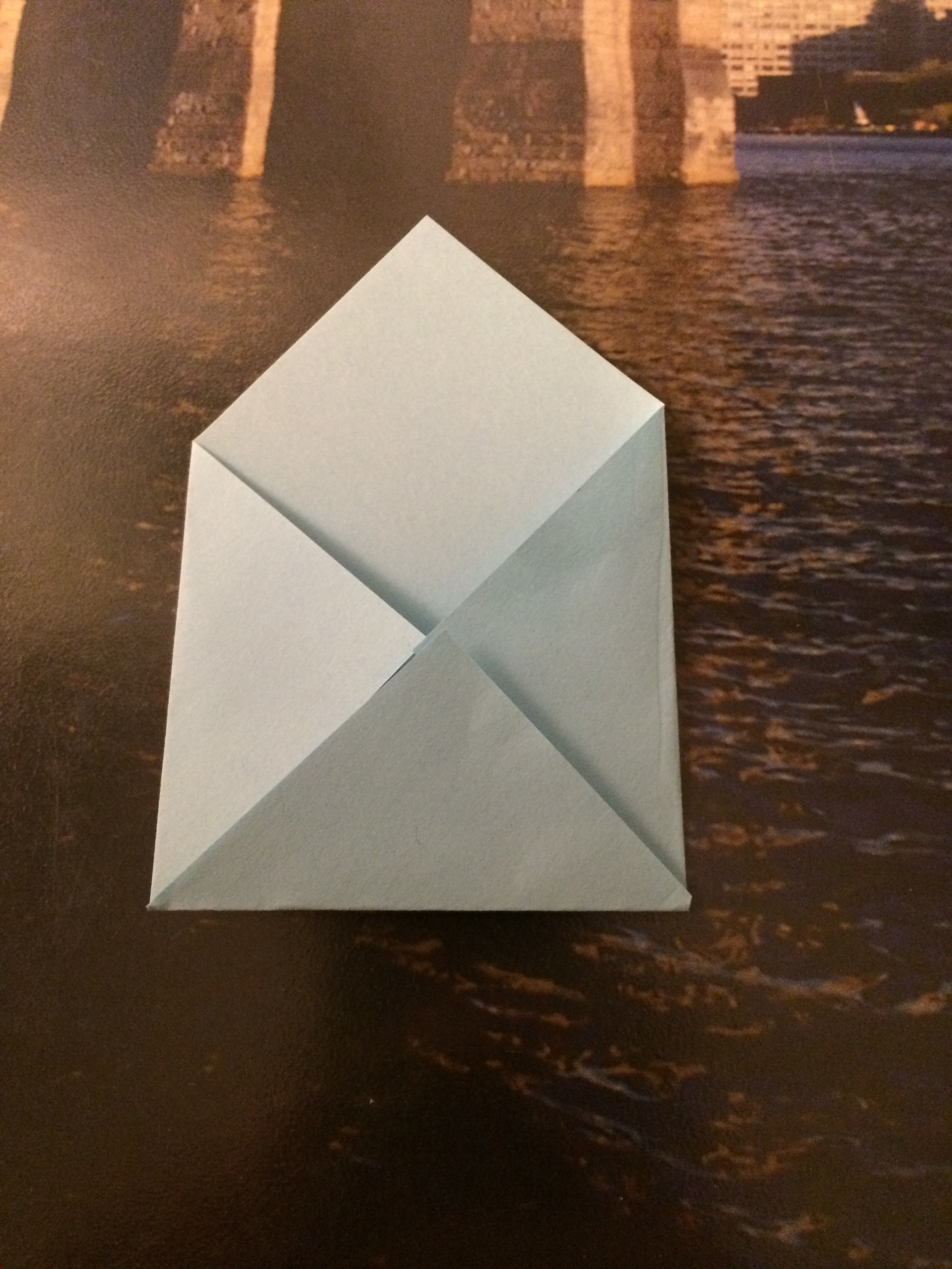 großen Briefumschlag aus Papier basteln