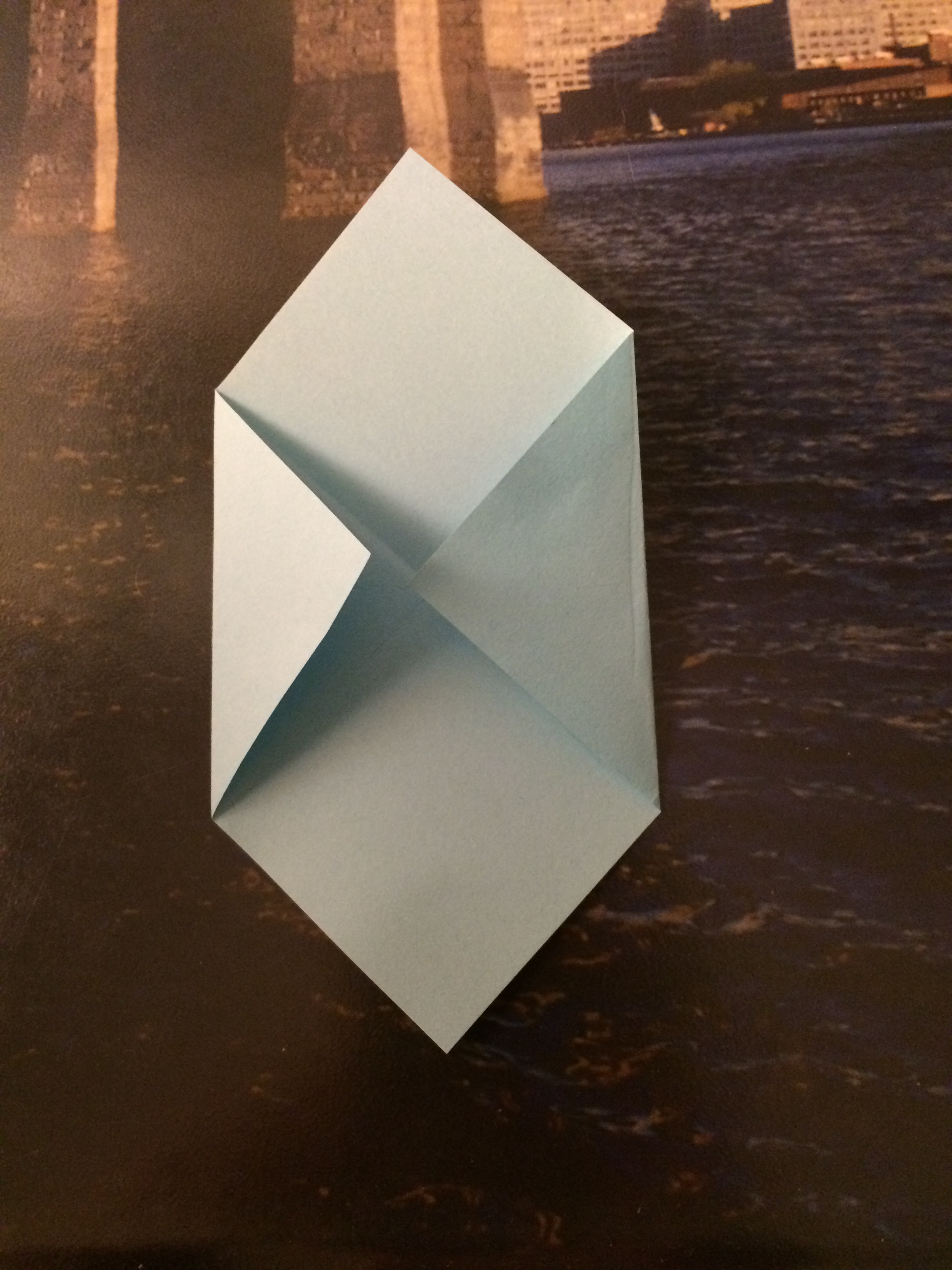 großen Briefumschlag aus Papier basteln